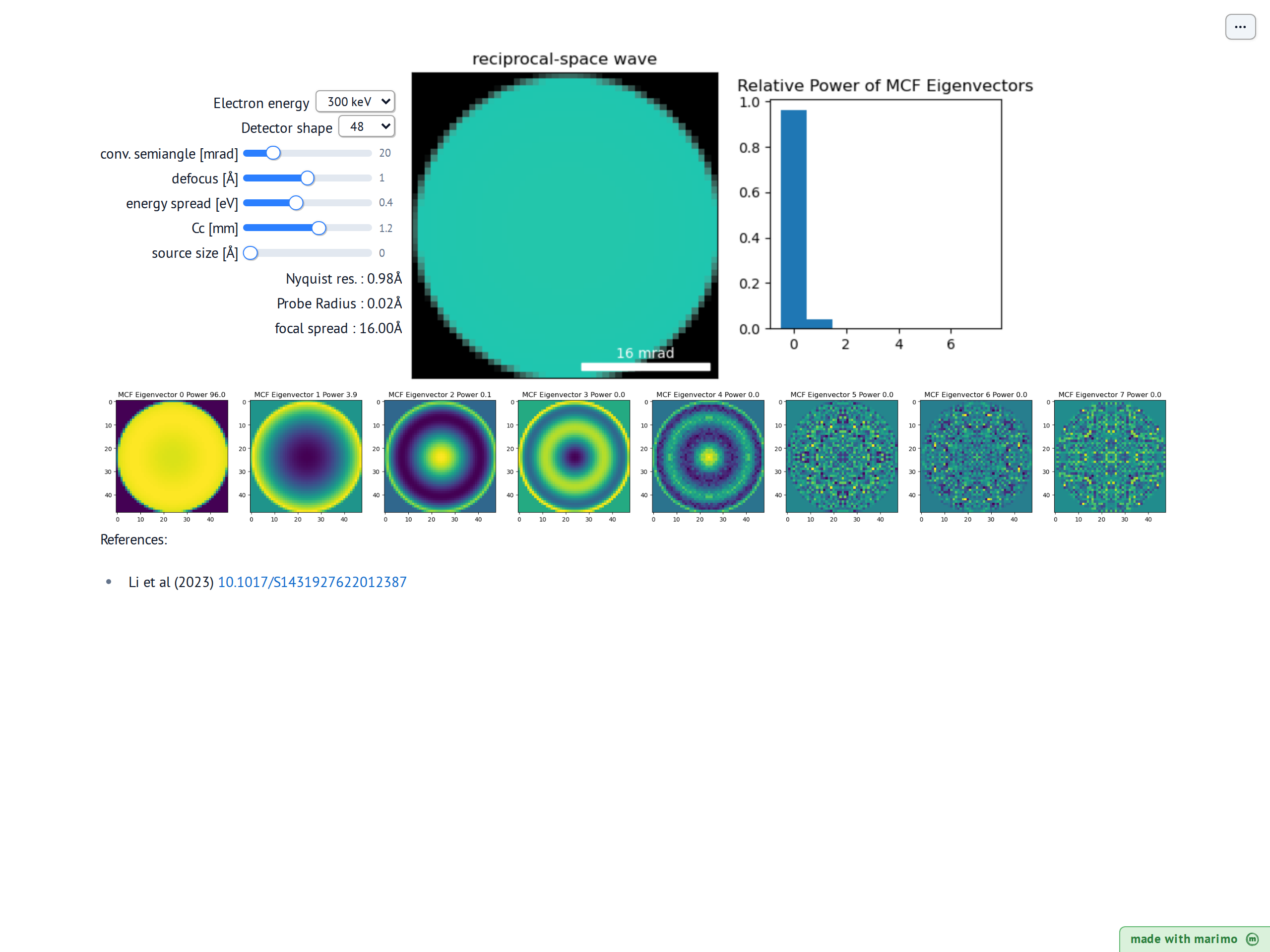 Ptychographic Coherence preview